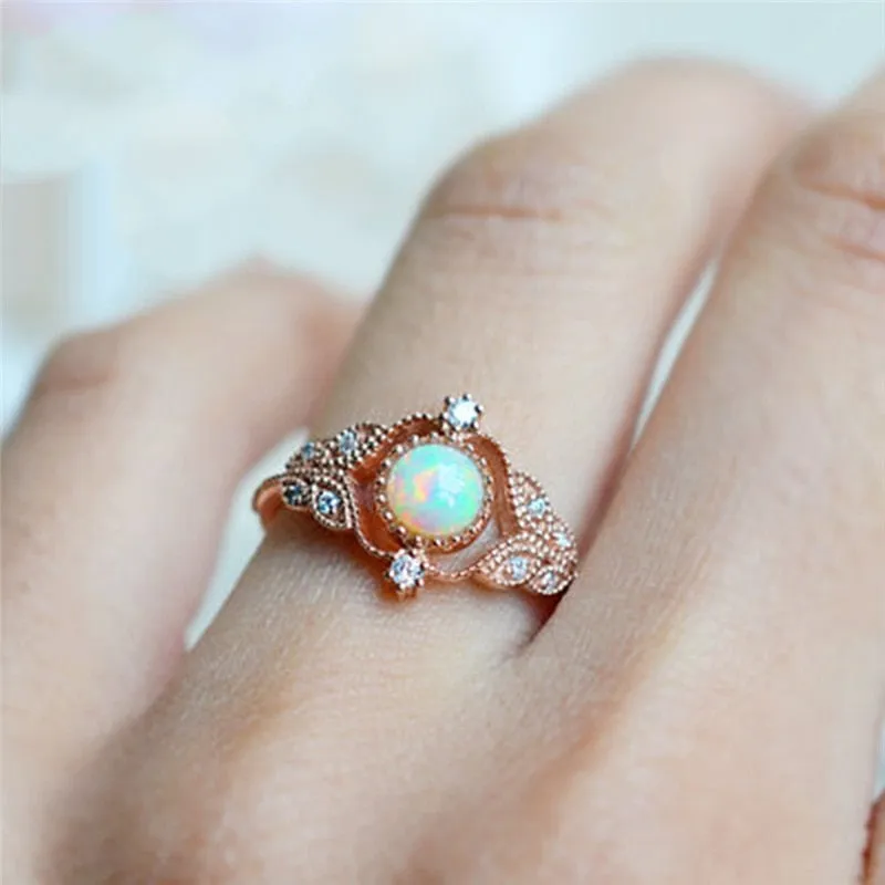 Elegant Opal Ring