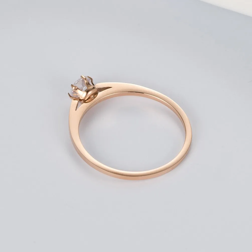 Elegant Rose Gold Ring