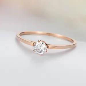 Elegant Rose Gold Ring