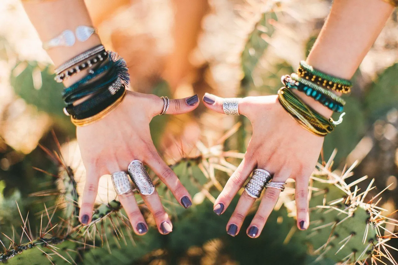 Elegant Woven Silver Ring