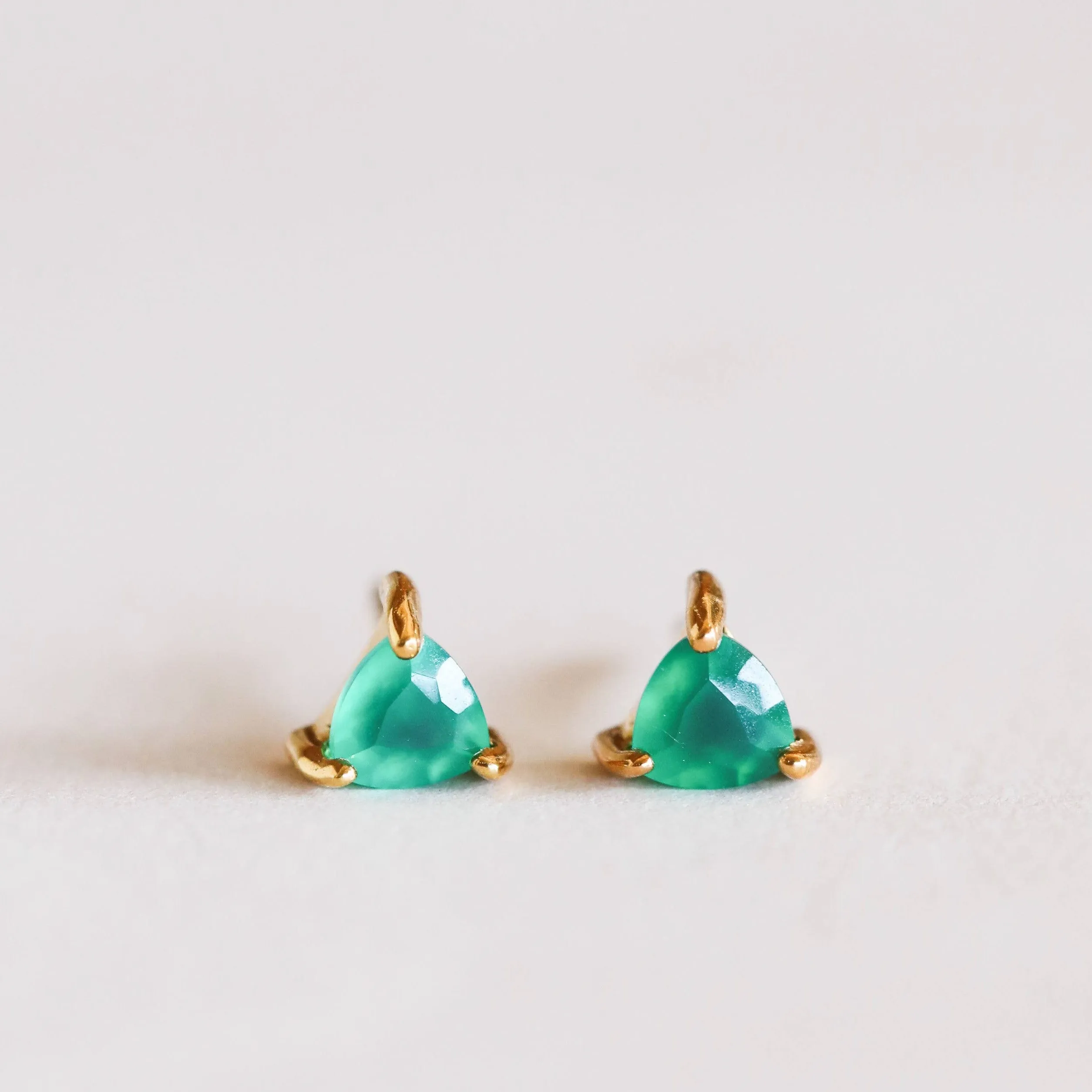 Energy Gem Post Earring - 6 Colors