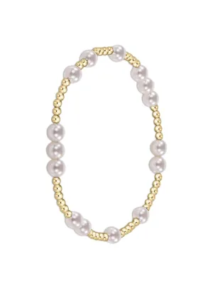 E.Newton Extends Hope Unwritten 5mm Pearl Bracelets