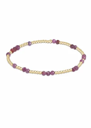 E.Newton Extends Hope Unwritten Ruby Bracelets