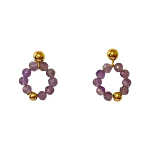 Essential Energy Earrings - Amethyst