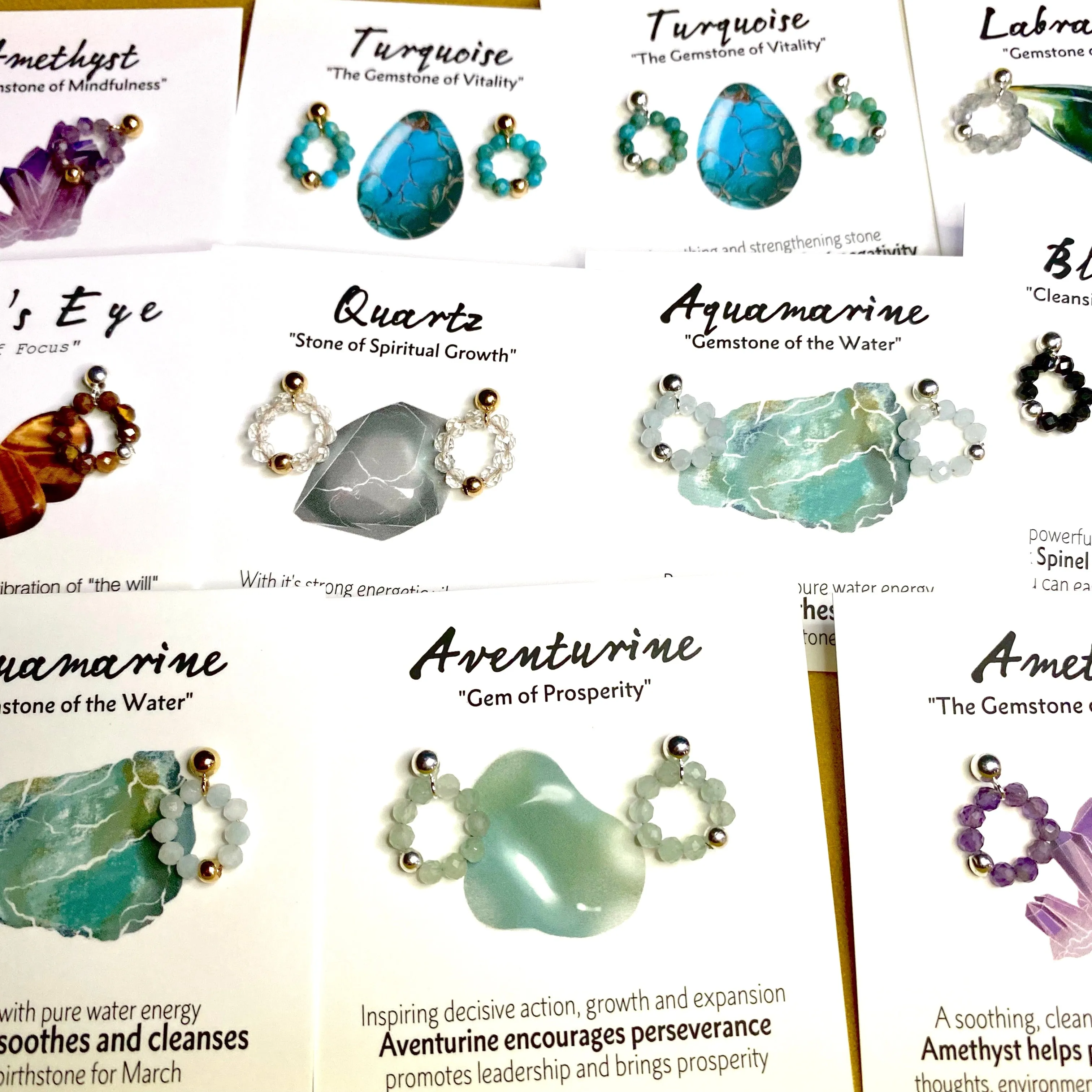 Essential Energy Earrings - Chrysocolla