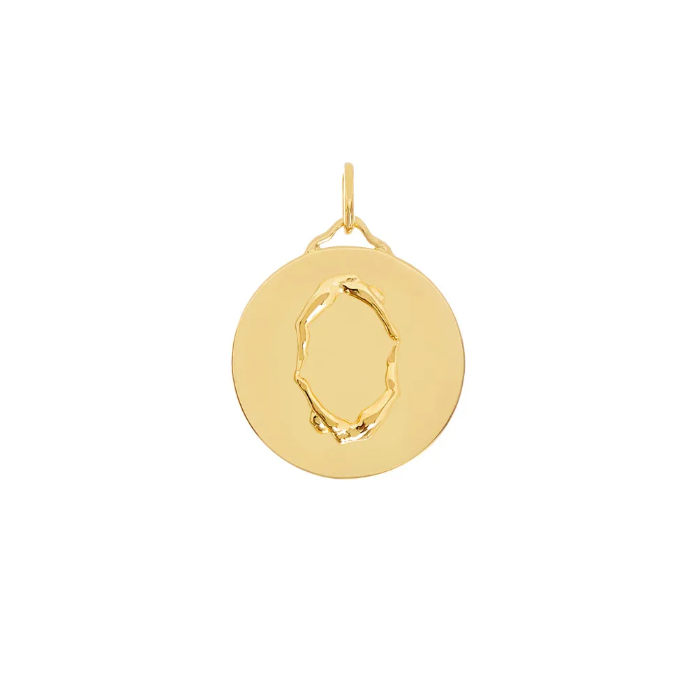 Eugênia Alphabet Medal Gold