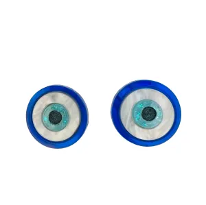 Evil Eye Stud Earrings
