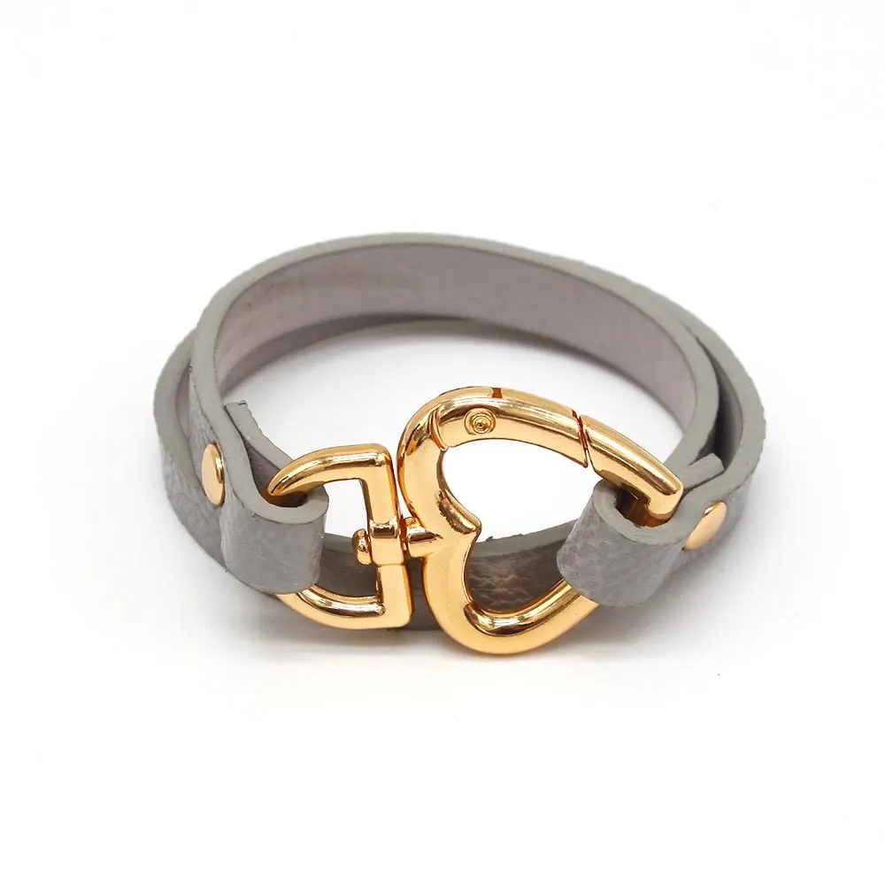 Fashion Ethnic Women Geometric Girl Trendy Print Wide Leather Bracelets