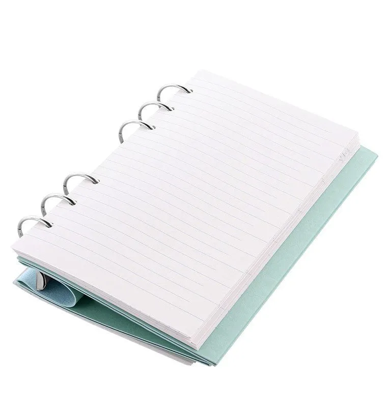 Filofax Clipbook Classic Pastels Personal Notebook Duck Egg