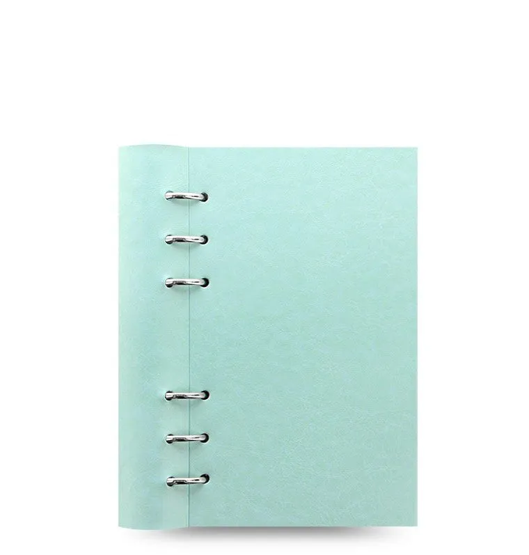 Filofax Clipbook Classic Pastels Personal Notebook Duck Egg