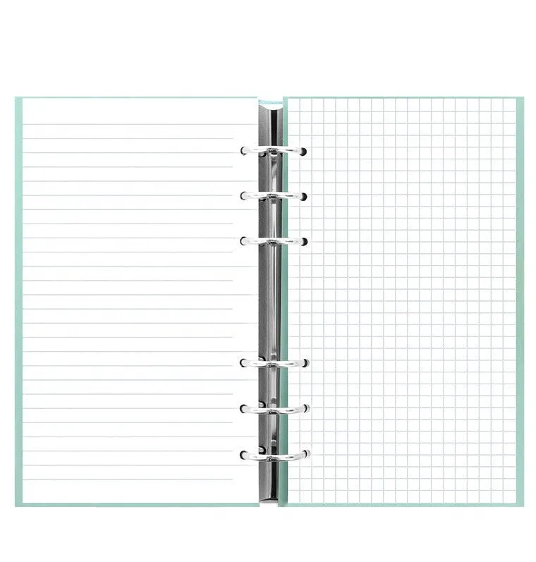 Filofax Clipbook Classic Pastels Personal Notebook Duck Egg