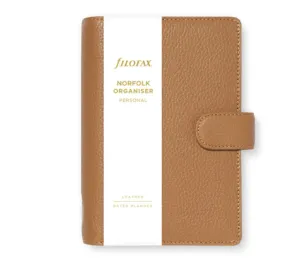 Filofax Planner Norfolk Personal - Almond
