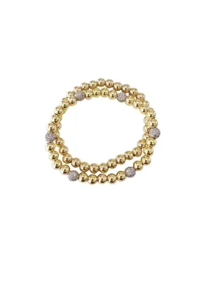 Gemelli Triple Small Stack Bracelet
