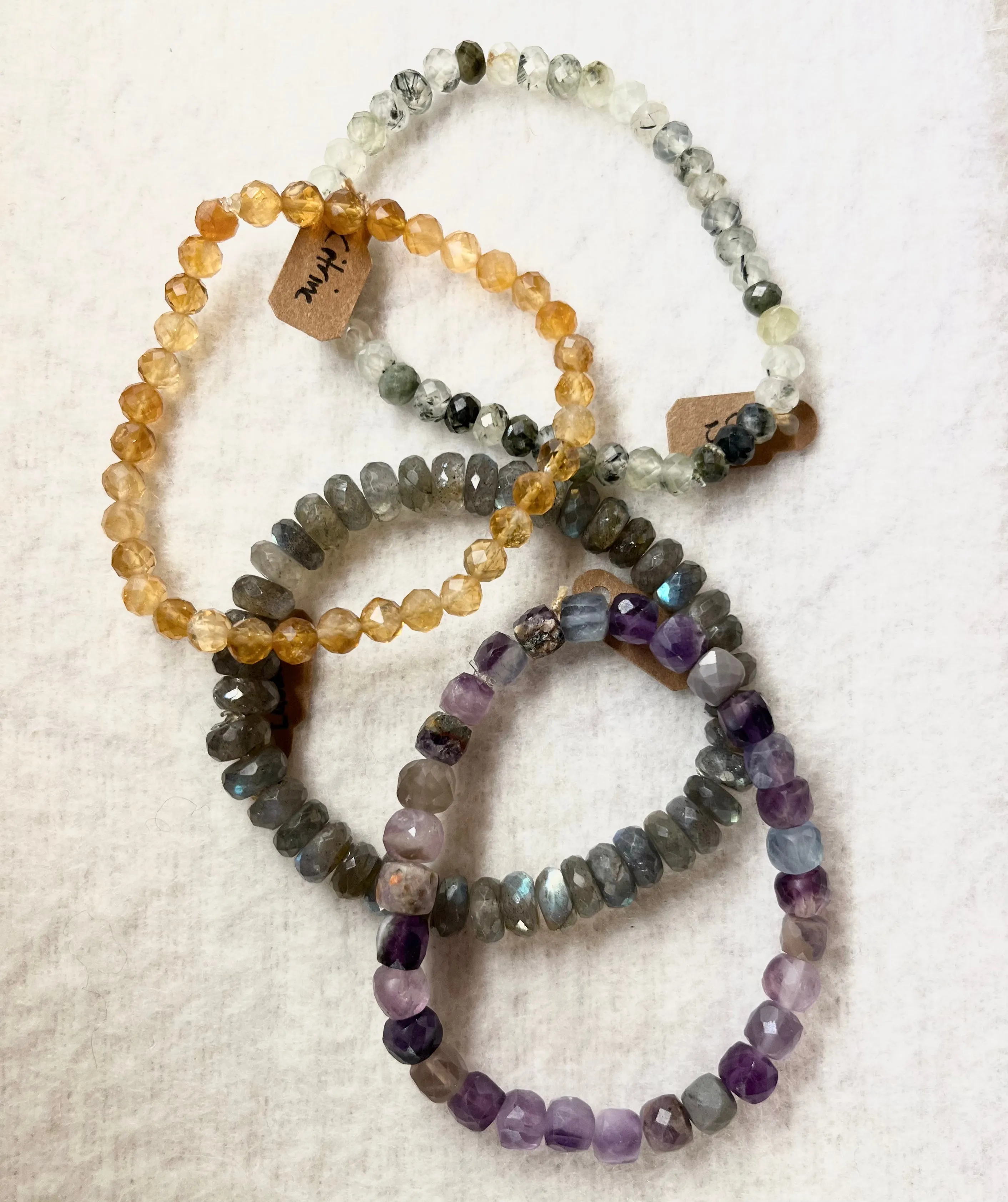 Gemstone Stretch Bracelet
