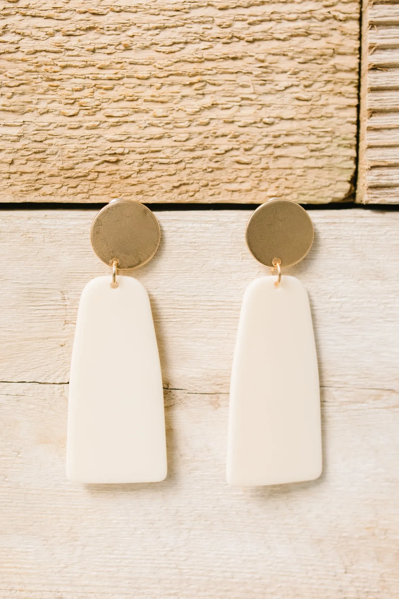 Getaway Drop Earrings in Ivory