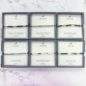 Gold Cube Bracelets by CAI