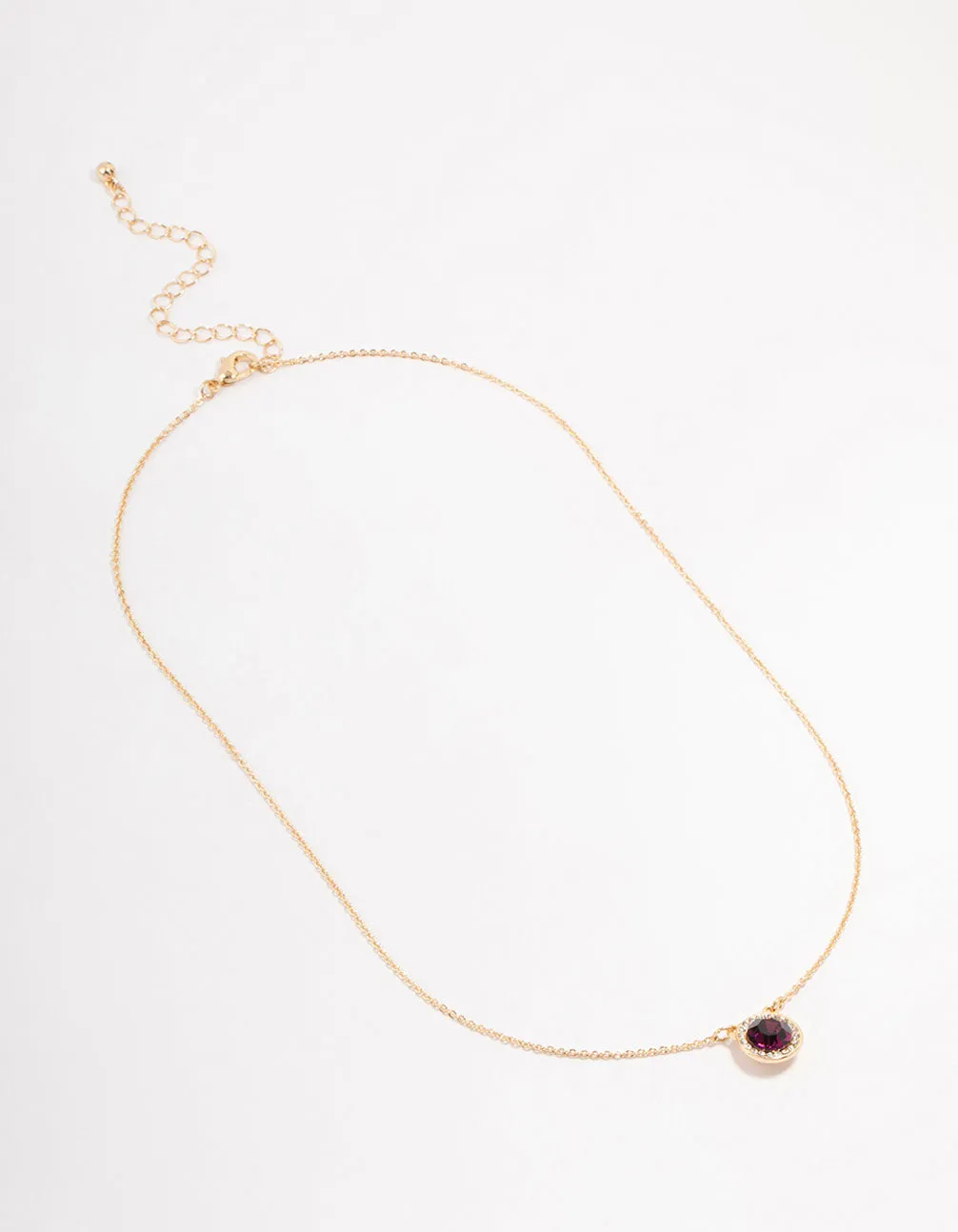 Gold Halo Bohemia  Czech Crystal Necklace