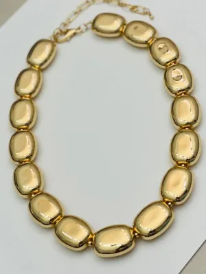 Golden Rock Necklace