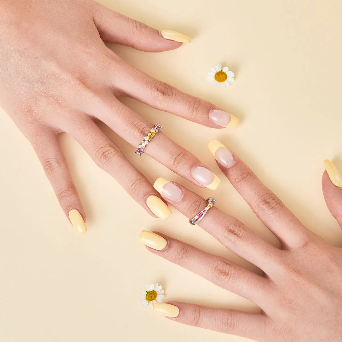 [Goodv]Energetic Elegant Radiant Cut Party Ring
