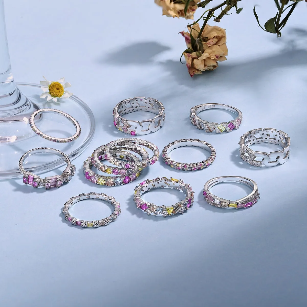 [Goodv]Energetic Elegant Radiant Cut Party Ring