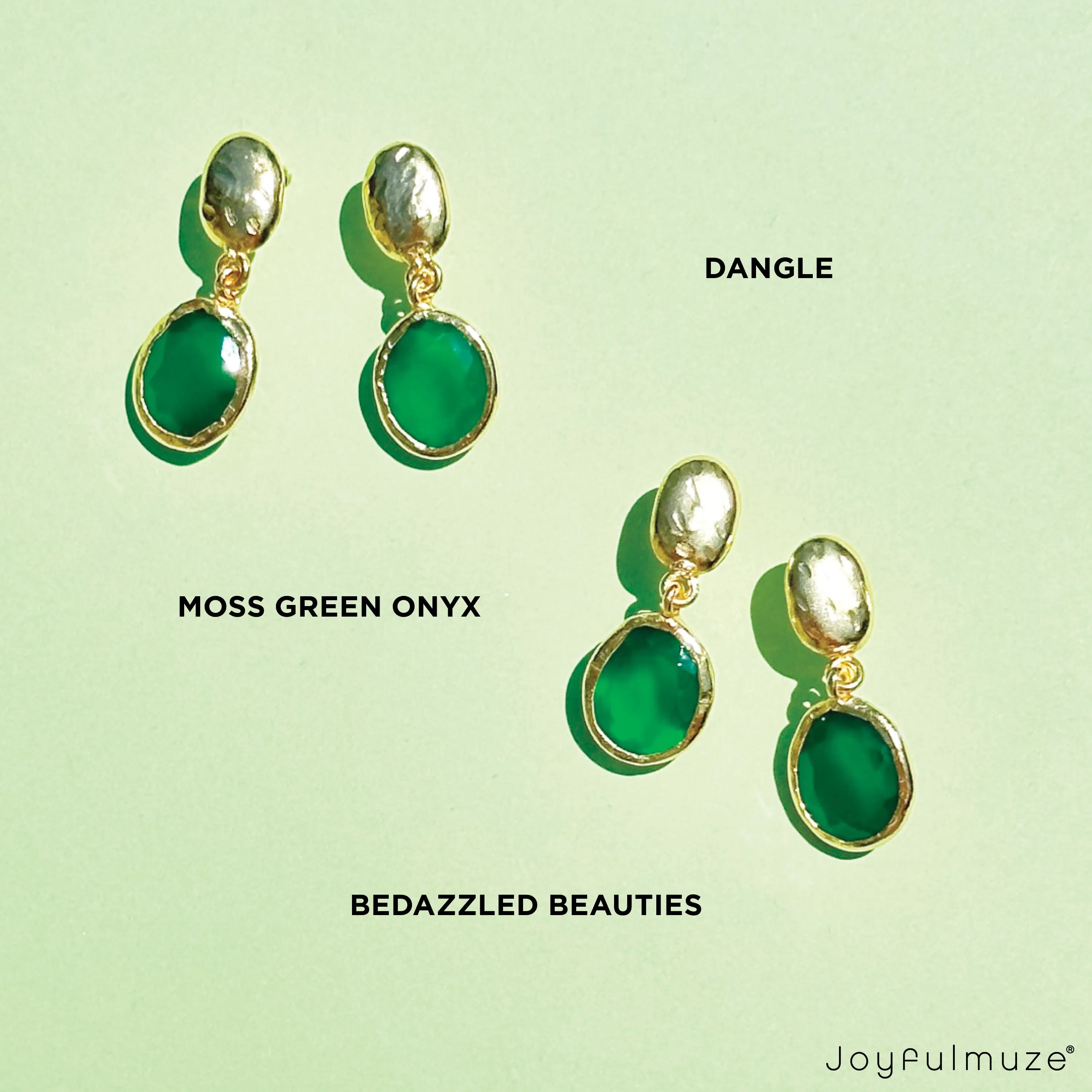 Green Onyx Earth Lover Earrings