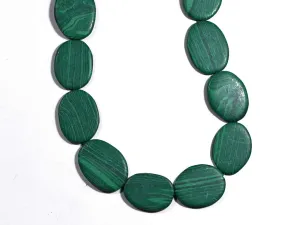 Green Oval Semi Precious Stones