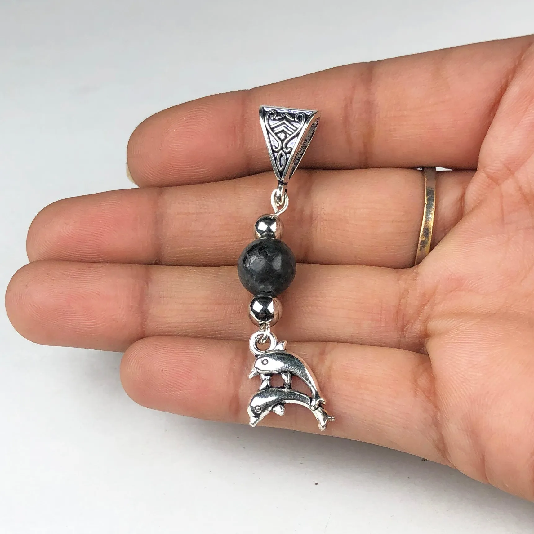 Grey Moonstone Pendant Healing for Women and Girls Pendant