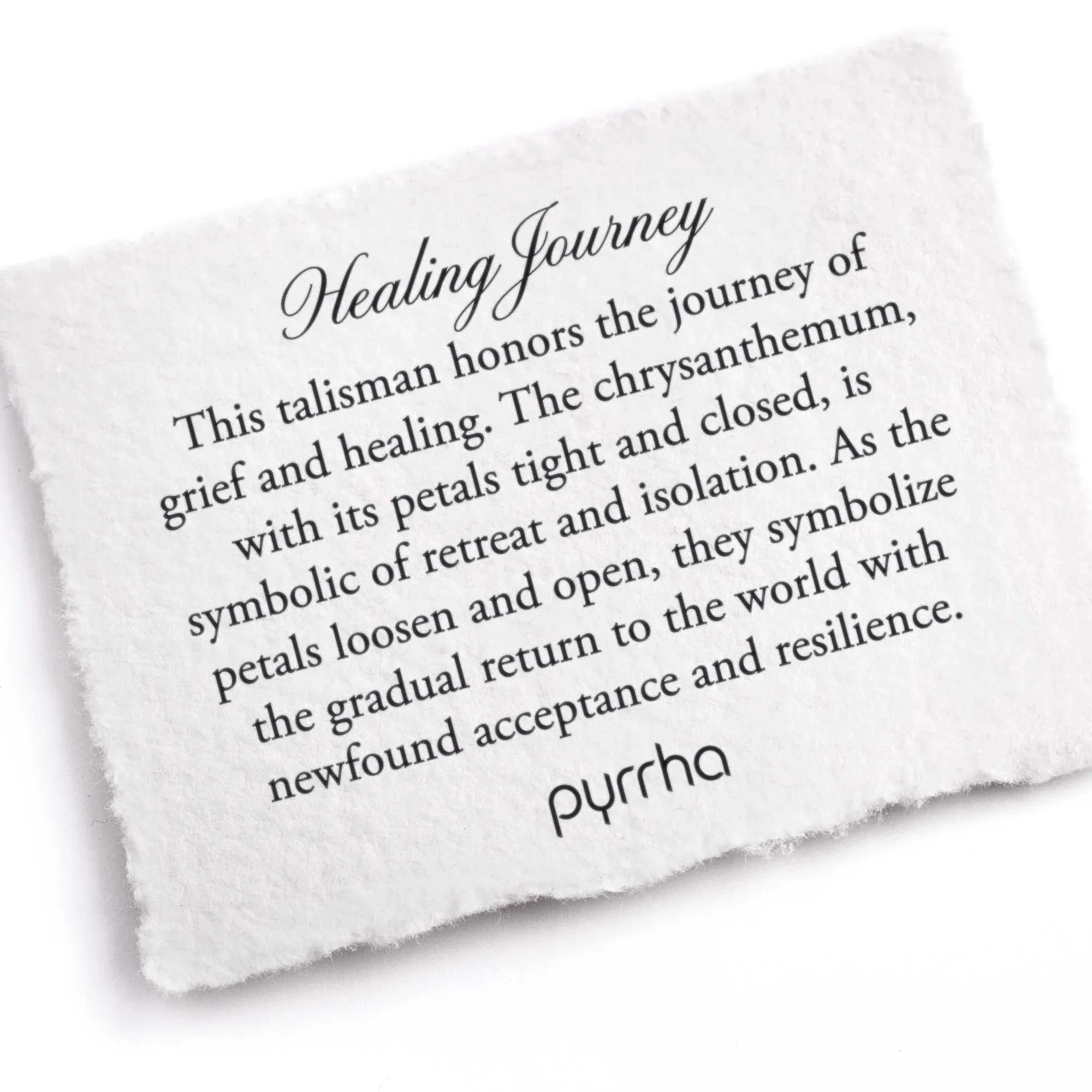 Healing Journey Talisman Pendant | Pyrrha