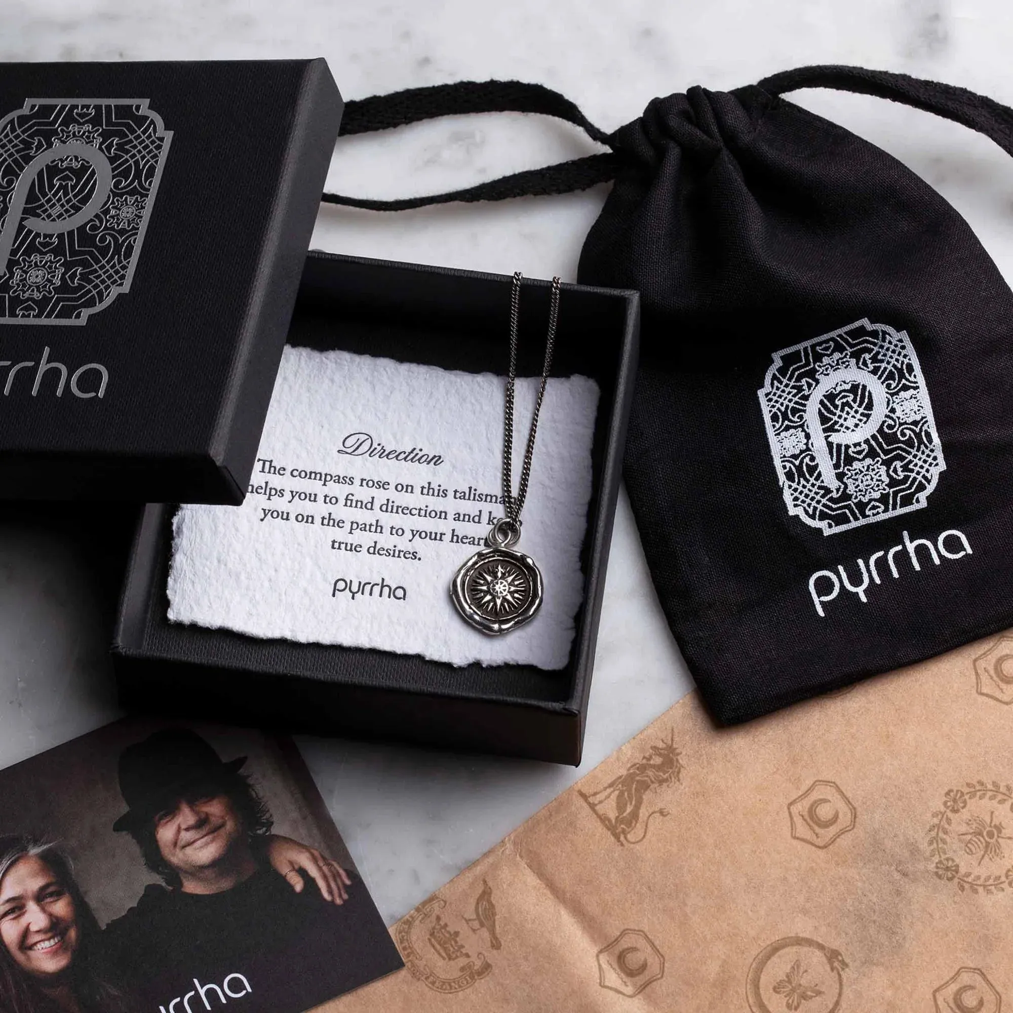 Healing Journey Talisman Pendant | Pyrrha