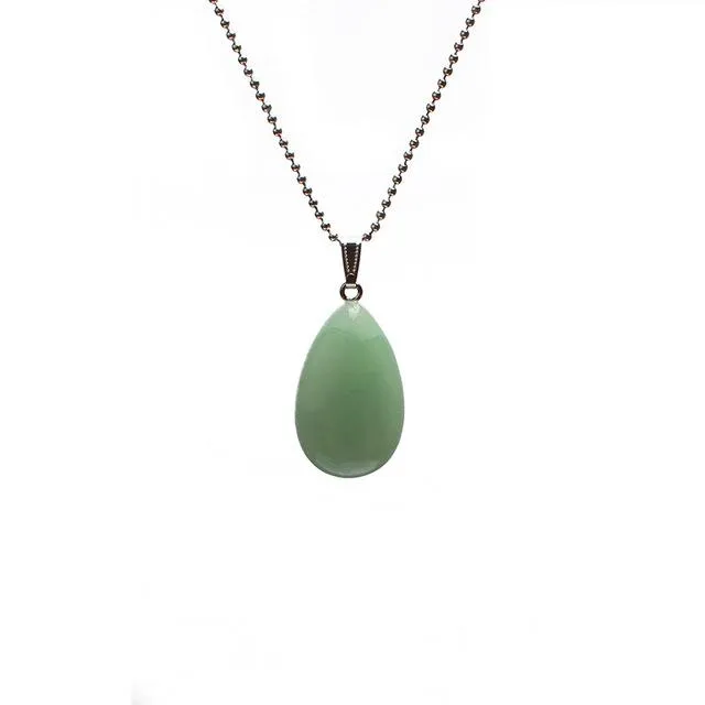 Healing Stone  Water Drop Pendants