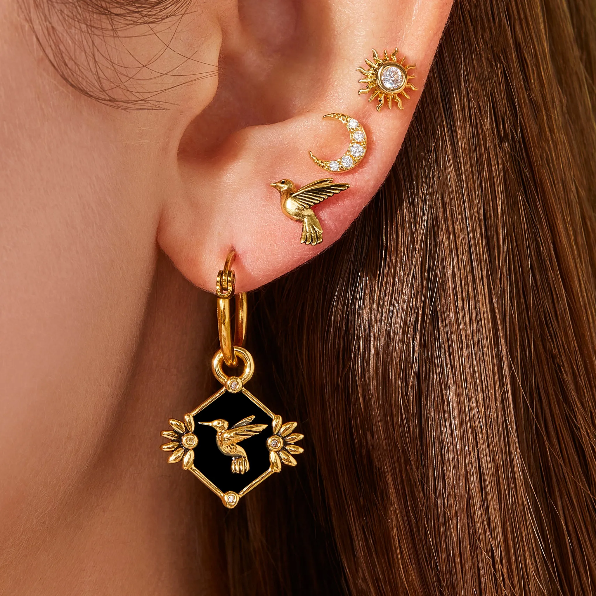 Hummingbird Studs