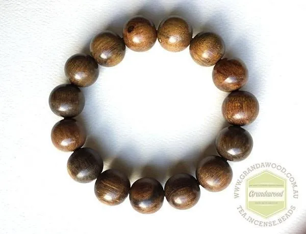Indonesia Buaya Unisex Bracelet  beads size 15 mm
