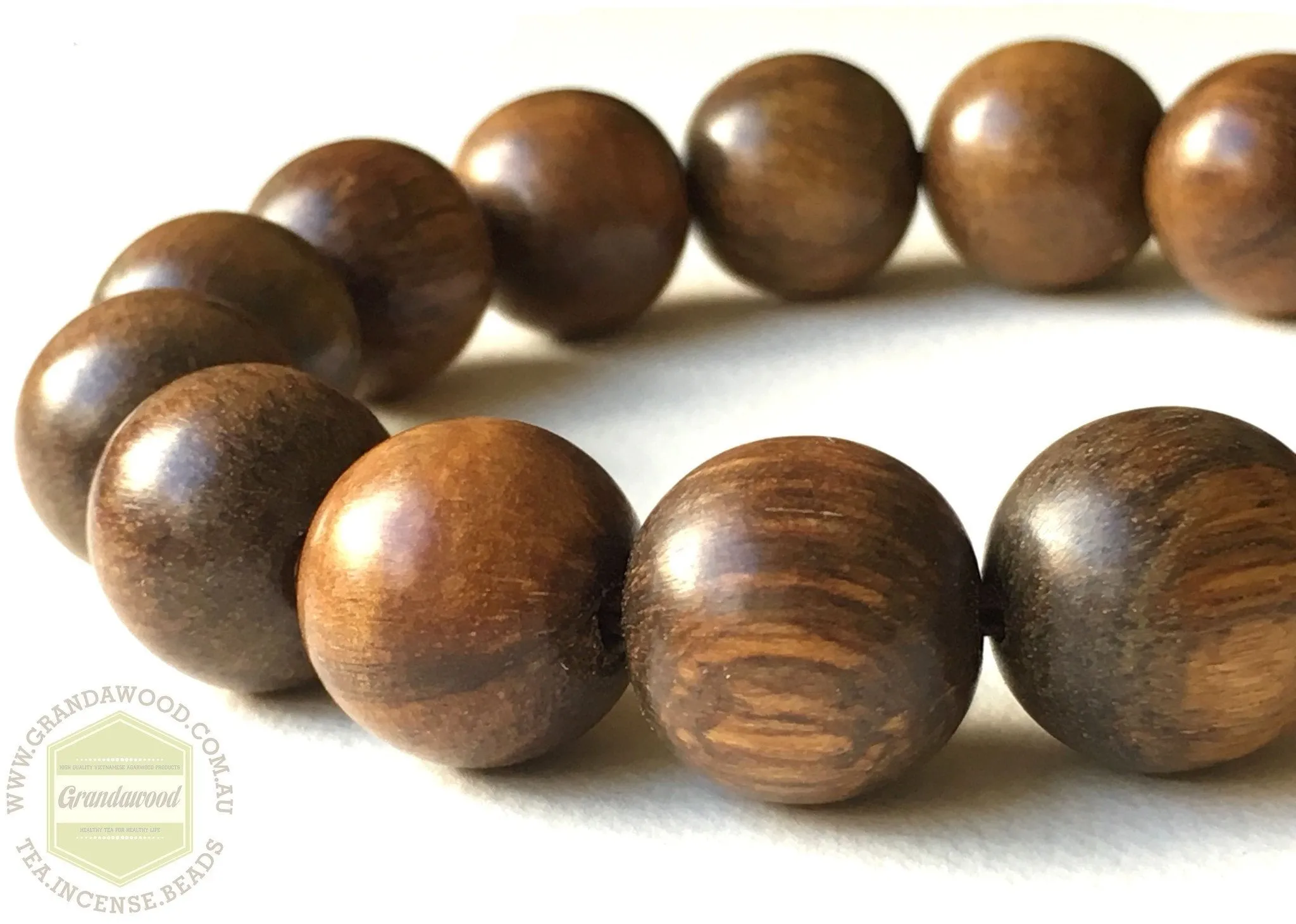 Indonesia Buaya Unisex Bracelet  beads size 15 mm