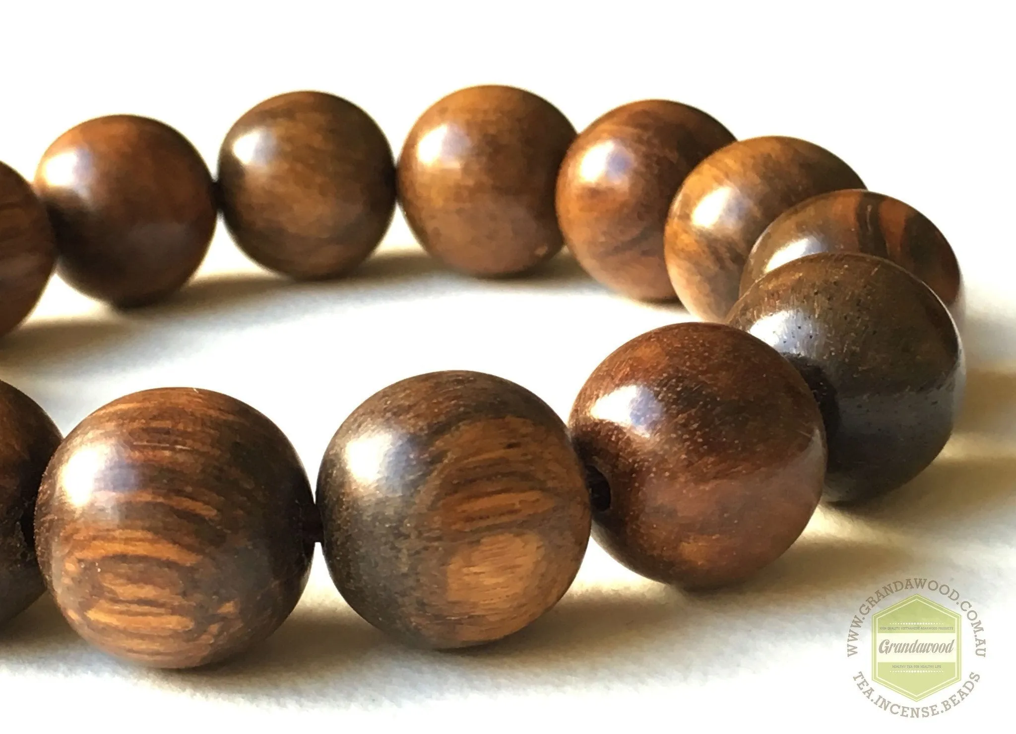 Indonesia Buaya Unisex Bracelet  beads size 15 mm