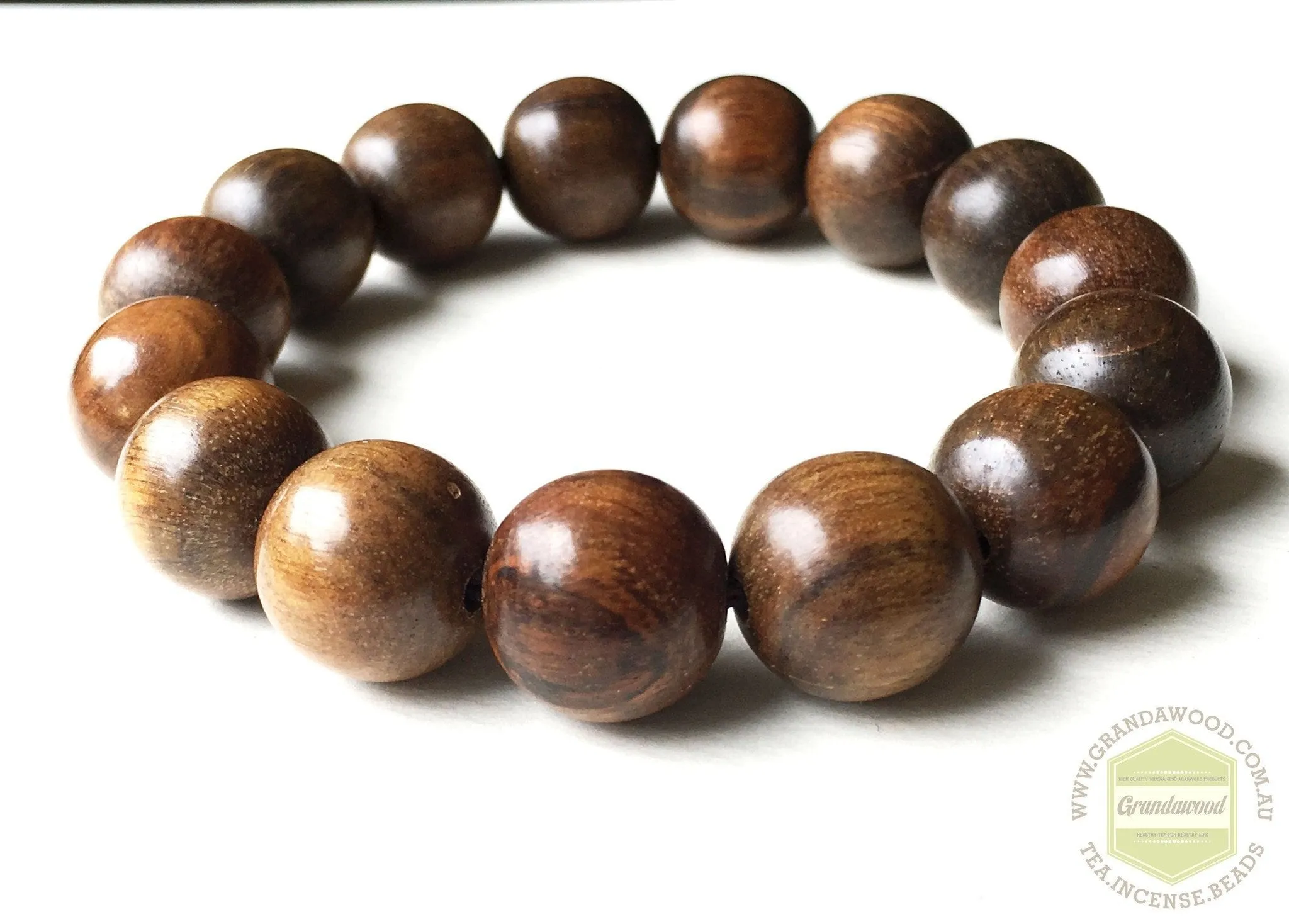 Indonesia Buaya Unisex Bracelet  beads size 15 mm