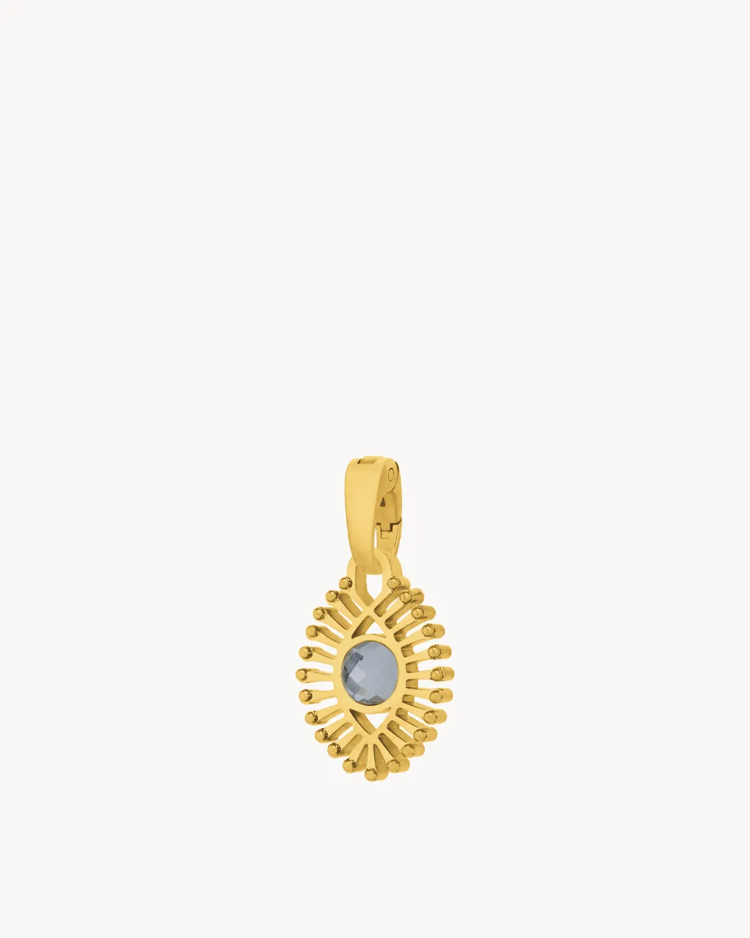 June Strength Luzzu Eye Birthstone Pendant, Gold