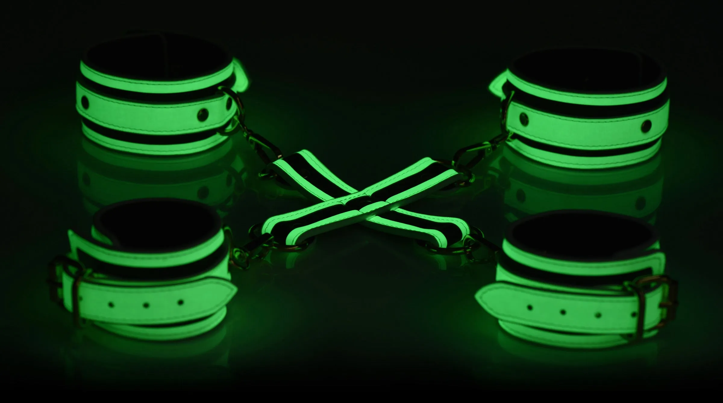 Kink in the Dark Glowing Hog-Tie Bondage Set