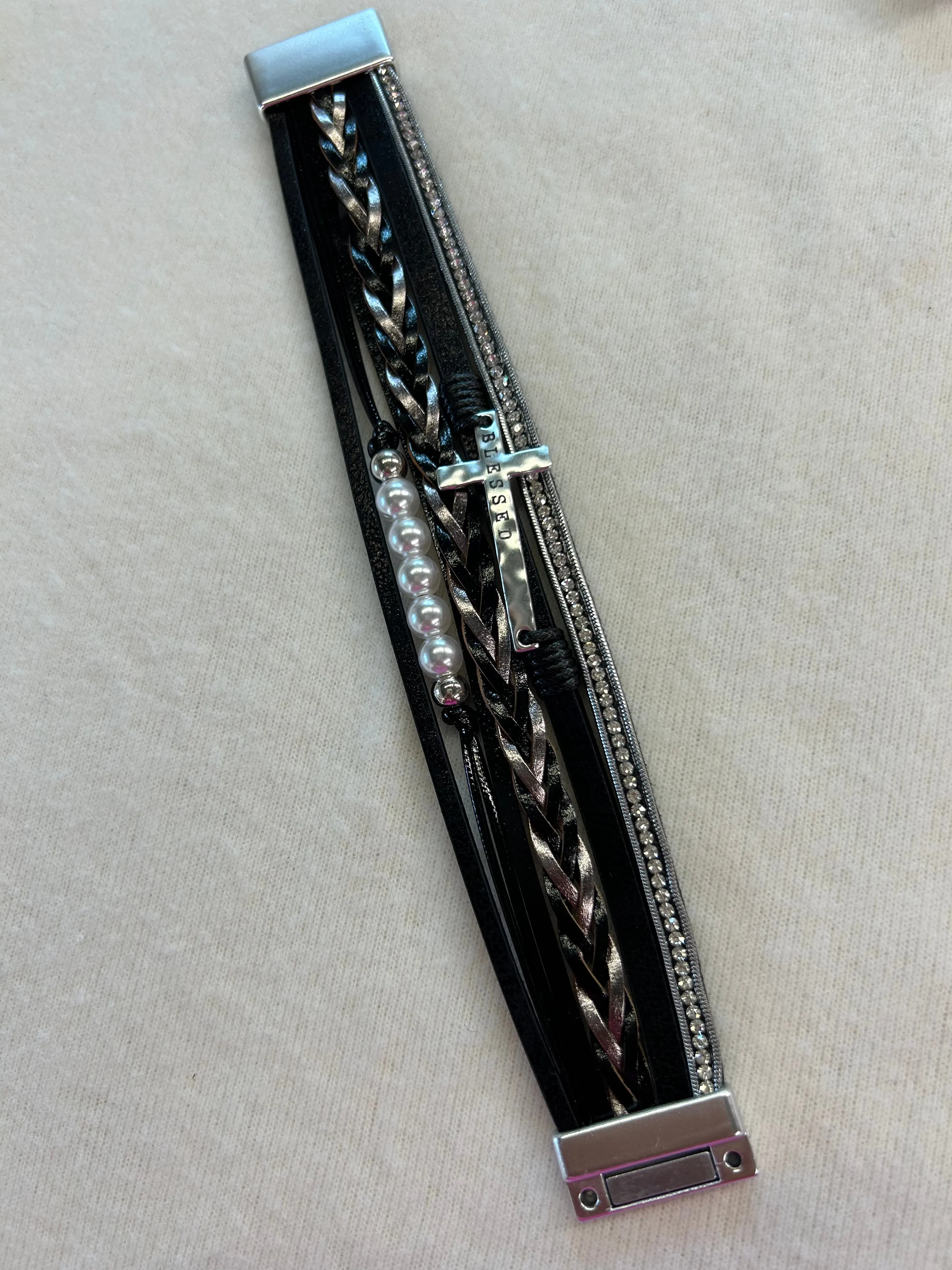Leather Magnetic Bracelets
