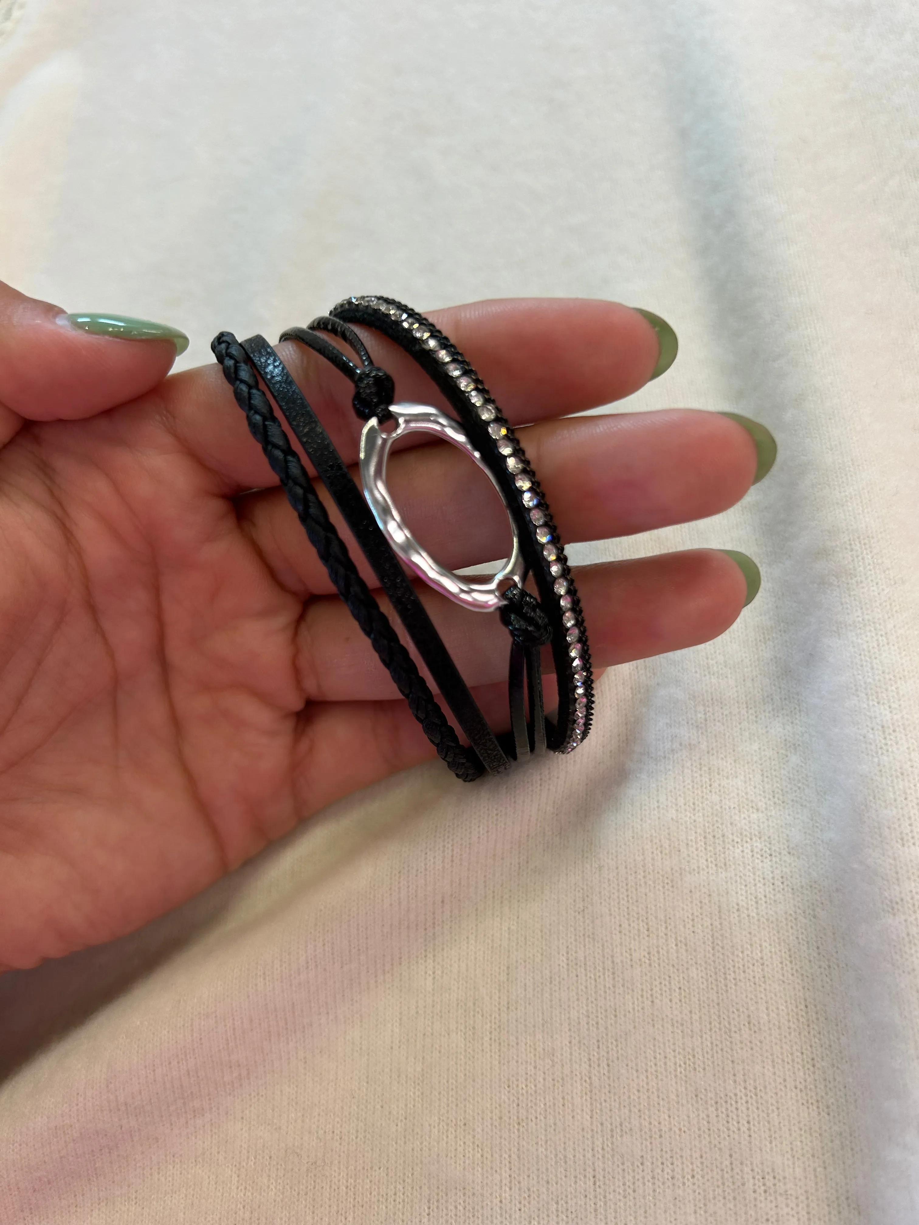 Leather Magnetic Bracelets