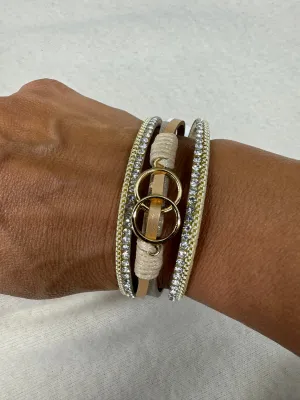 Leather Magnetic Bracelets