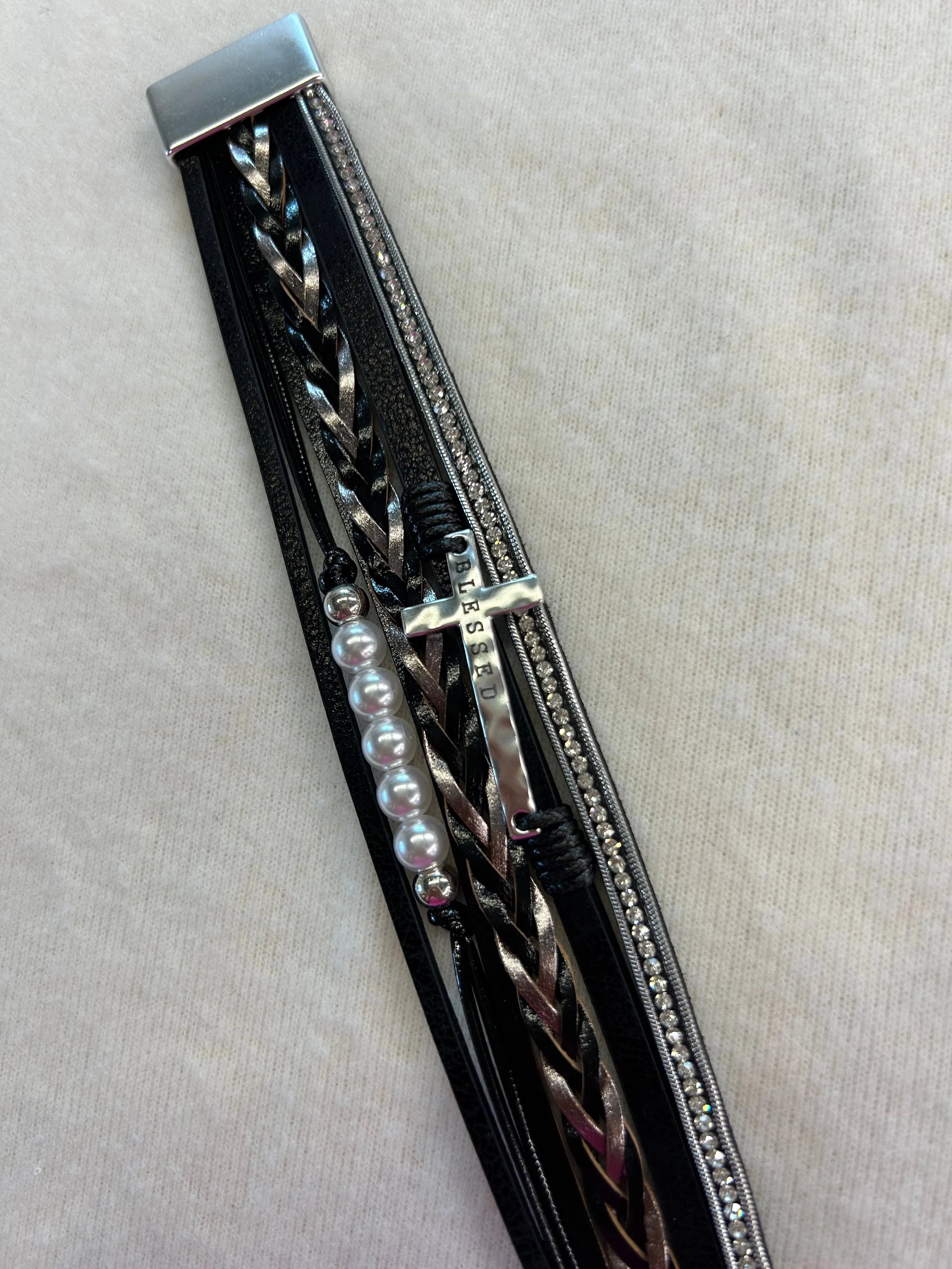 Leather Magnetic Bracelets