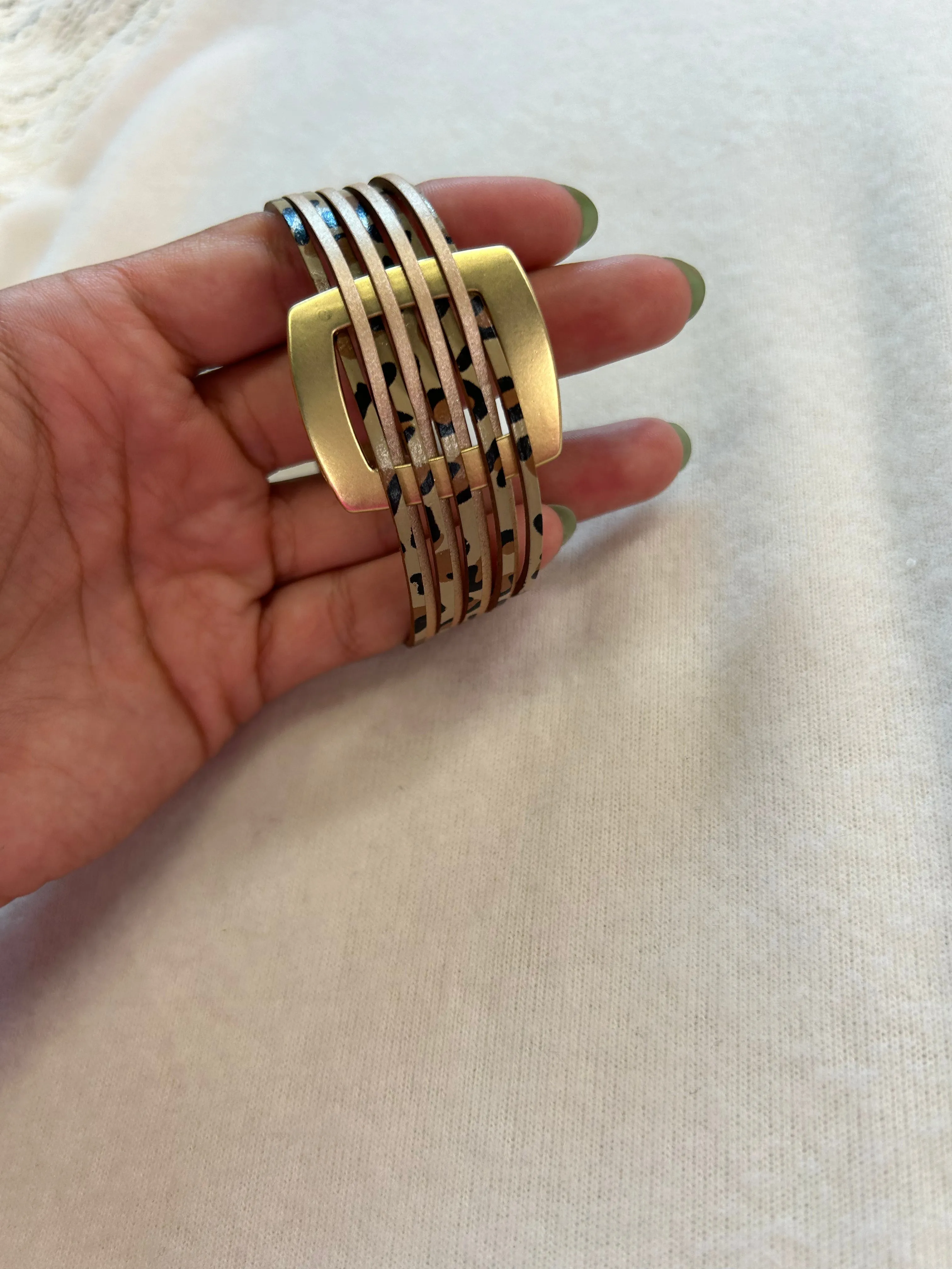 Leather Magnetic Bracelets