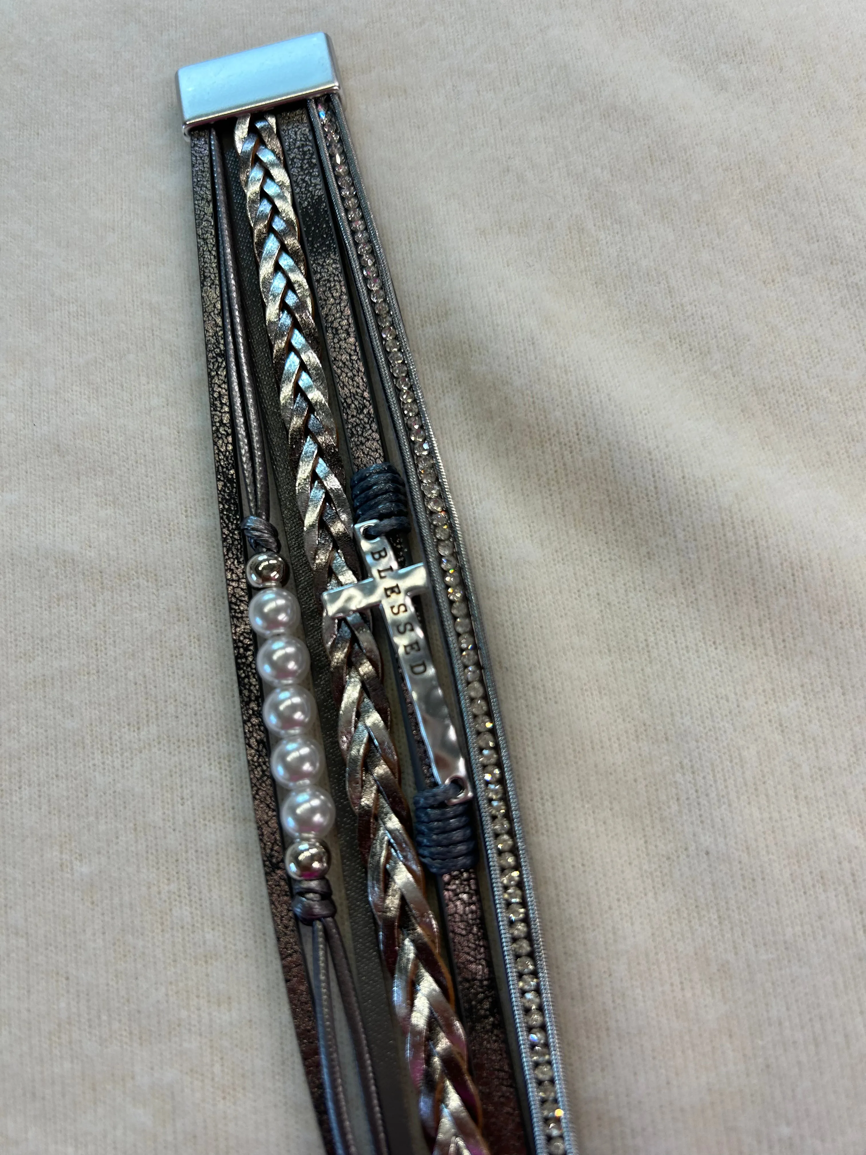 Leather Magnetic Bracelets