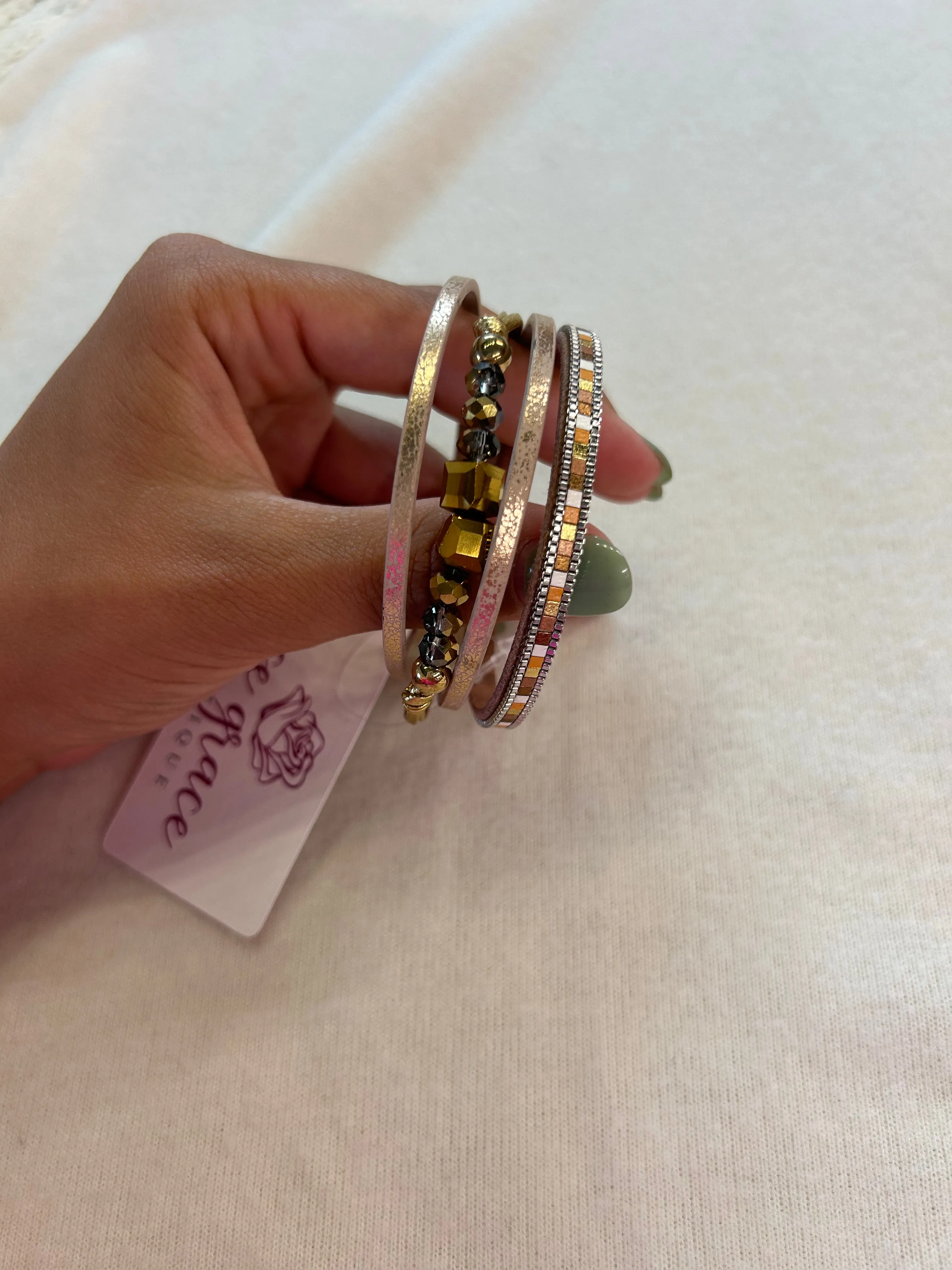 Leather Magnetic Bracelets