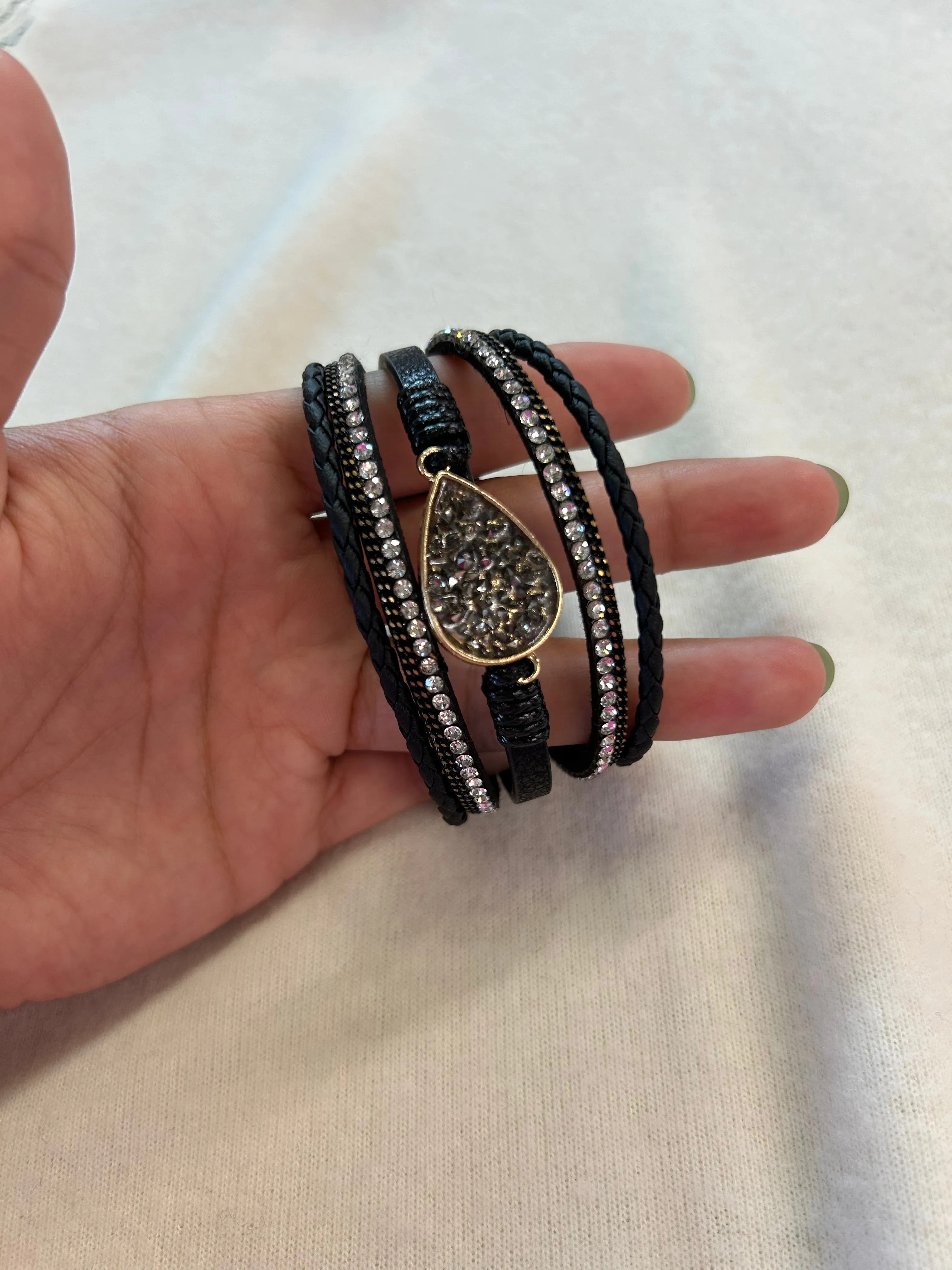 Leather Magnetic Bracelets
