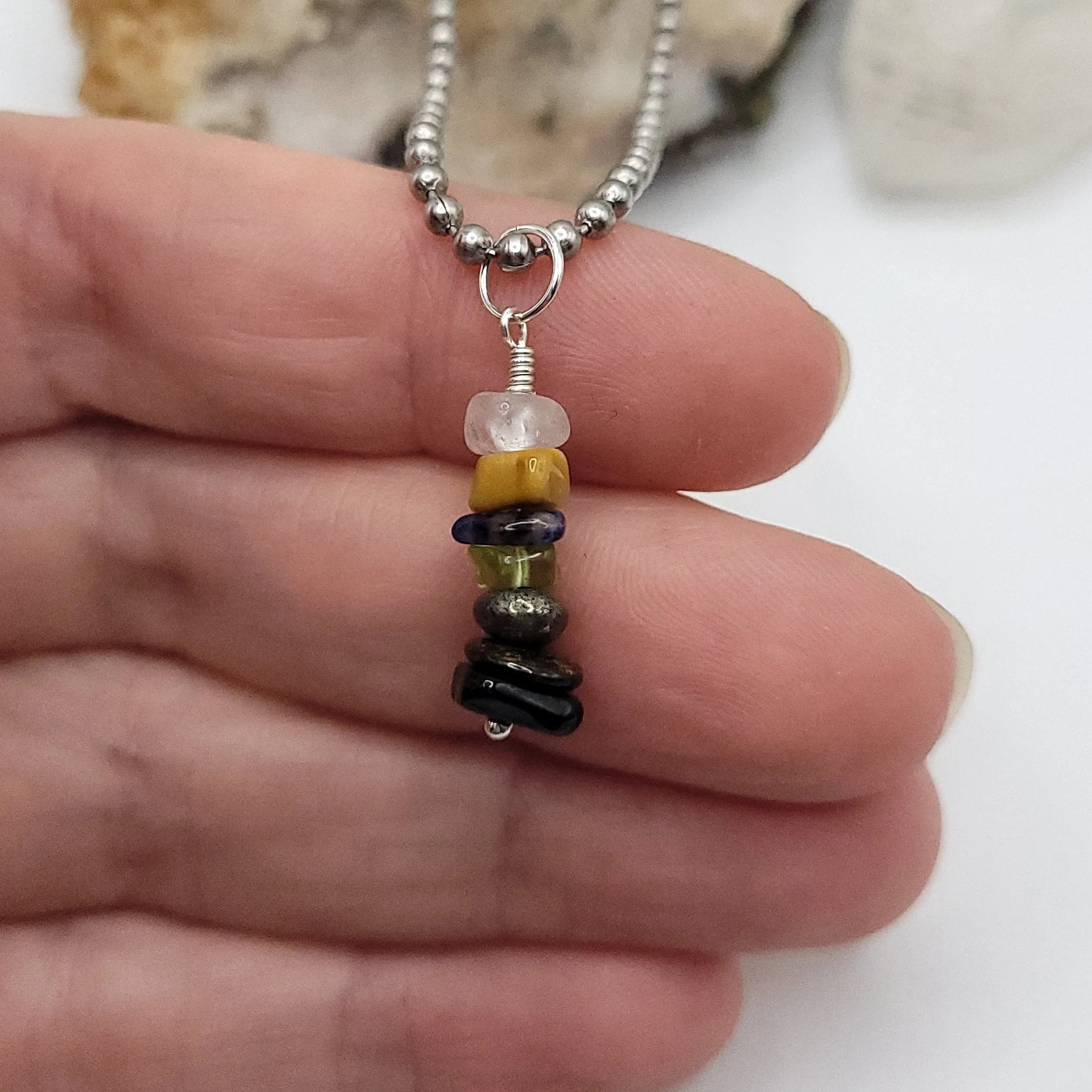 Leo Chakra Crystal Pendant