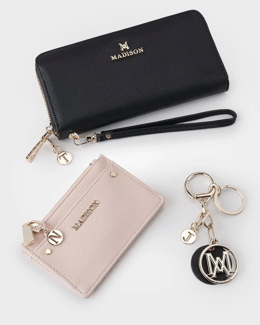 Letter I Charm with Oval Hinge Ring Clip