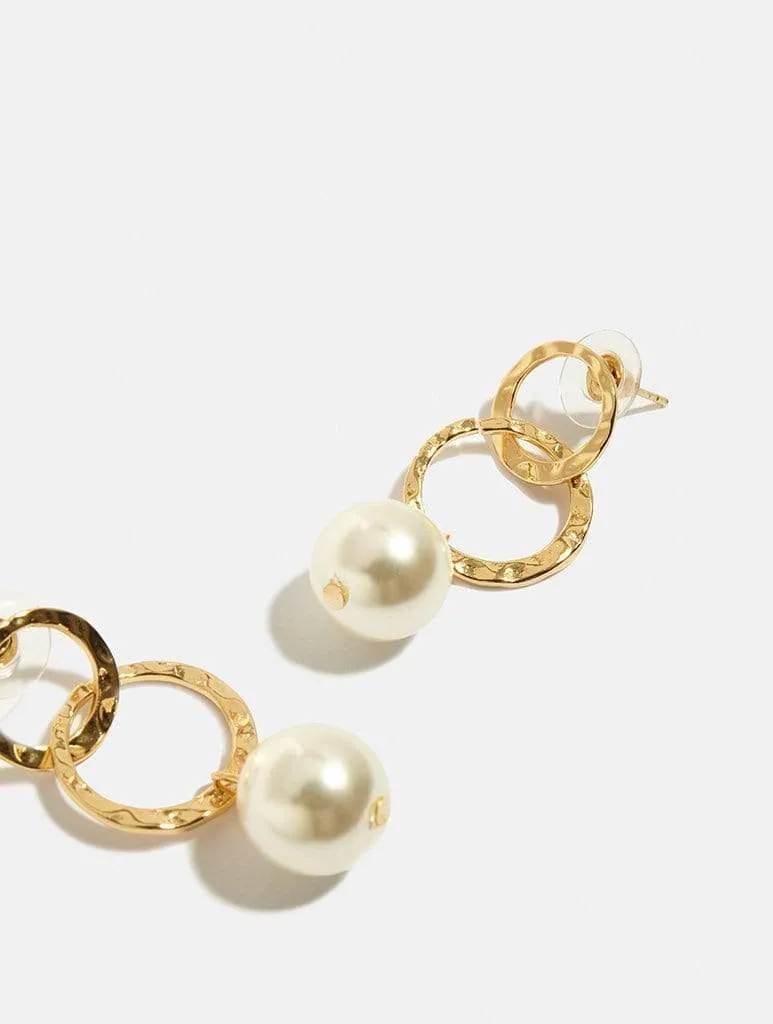 Linked Pearl Earrings