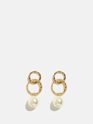 Linked Pearl Earrings