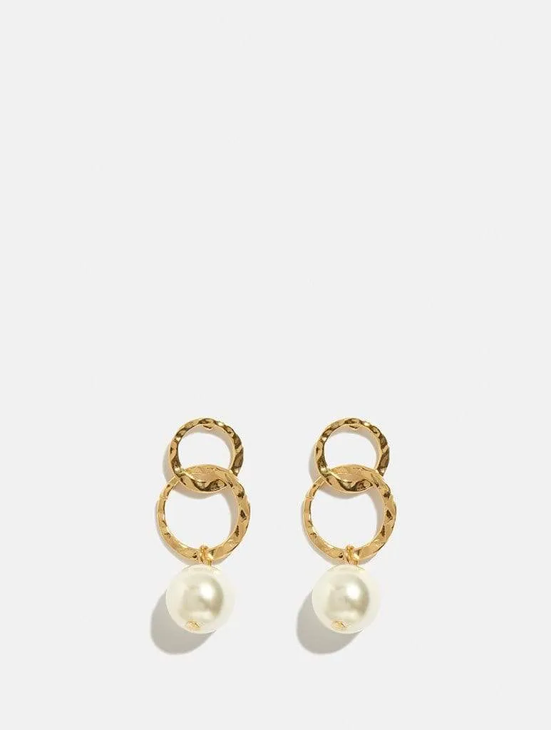 Linked Pearl Earrings